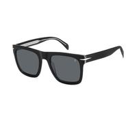 DAVID BECKHAM DB 7000/S Flat Gafas de Sol, Black Crystal, 54 para Hombre