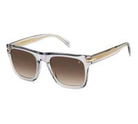 DAVID BECKHAM DB 7000/S Flat Gafas de Sol, Crystal Grey, 54 para Hombre