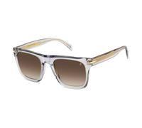 DAVID BECKHAM DB 7000/S Flat Gafas de Sol, Crystal Grey, 54 para Hombre
