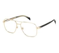 David Beckham Monturas ópticas DB 7103 RHL Hombre Metal Oro Cuadrada 57