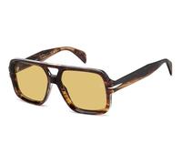 DAVID BECKHAM DB 7151/S BROWN HORN 55