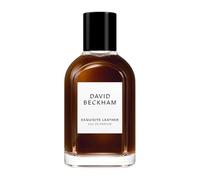 David Beckham Exquisito Leather Eau de Parfum para hombre, la encarnación perfecta del lujo masculino y la elegancia distintiva, aromas de cuero ahumado, especias nobles y frutas, 50 ml