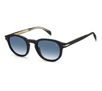 DAVID BECKHAM Gafas de Sol DB 1007/S BLACK/BLUE SHADED 49/24/145 hombre