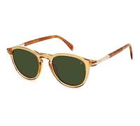 DAVID BECKHAM Gafas de Sol DB 1114/S YELLOW HAVANA BROWN/GREEN 49/21/145 hombre