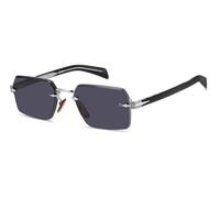 DAVID BECKHAM Hombre DAVID BECKHAM DB 7109/S 85K/IR Gafas de sol Metal Rutanio/Negro Gris Geométrico