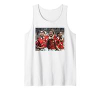 David Beckham & Gary Neville Manchester United Fútbol Camiseta sin Mangas