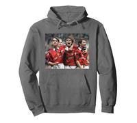 David Beckham & Gary Neville Manchester United Fútbol Sudadera con Capucha