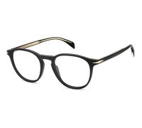 DAVID BECKHAM Hombre DB 1018 003 Monturas ópticas Acetato Negro-opaco Redonda