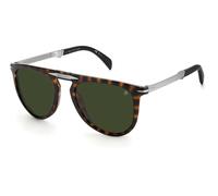 DAVID BECKHAM Hombre DAVID BECKHAM DB 1039/S/FD 086/QT Gafas de sol Plástico la Habana Verde Piloto