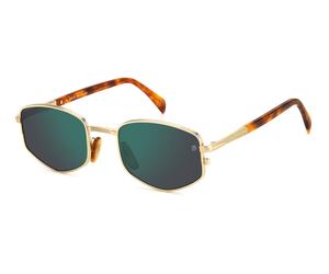 DAVID BECKHAM Hombre DAVID BECKHAM DB 1129/S HM2/MT Gafas de sol Metal Oro la Habana Gris Geométrico Espejo