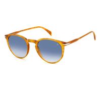 DAVID BECKHAM Hombre DAVID BECKHAM DB 1139/S DUA/08 Gafas de sol Acetato Amarillo Azul Cuadrada Sombreado
