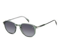 DAVID BECKHAM Hombre DAVID BECKHAM DB 1140/S B59/9O Gafas de sol Acetato Verde Gris Geométrico Sombreado