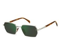 DAVID BECKHAM Hombre DAVID BECKHAM DB 1174/S 8JD/MT Gafas de sol Metal Paladio Verde Cuadrada Normal Espejo