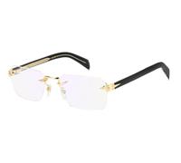 DAVID BECKHAM Hombre DAVID BECKHAM DB 7116 RHL/2Y Monturas ópticas Metal Oro Cuadrada