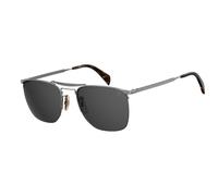 DAVID BECKHAM Hombre DB 1001/S KJ1/IR Gafas de sol Metal Gris Gris Cuadrada Normal