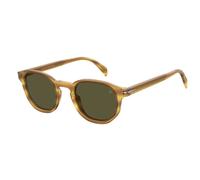 DAVID BECKHAM Hombre DB 1007/S B4L/QT Gafas de sol Acetato Marrón Verde Redonda Normal