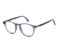 DAVID BECKHAM Hombre DB 1018 PJP Monturas ópticas Acetato Azul Redonda