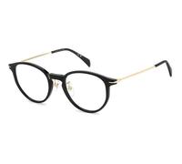DAVID BECKHAM Hombre DB 1149/G 2M2 Monturas ópticas Acetato Oro / Negro Redonda