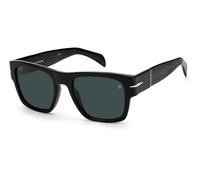 DAVID BECKHAM Hombre DB 7000/S BOLD 807/KU Gafas de sol Acetato Negro Gris Cuadrada Normal