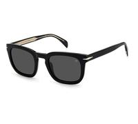 DAVID BECKHAM Hombre DB 7076/S 807/IR Gafas de sol Acetato Negro Gris Cuadrada