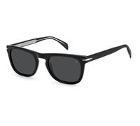 DAVID BECKHAM Hombre DB 7077/S BSC/IR Gafas de sol Acetato Negro Gris Cuadrada