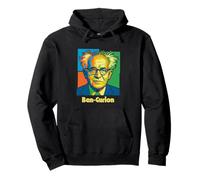 David Ben Gurion Primer Ministro de Israel Retro Cool Sudadera con Capucha