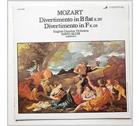 David Blum, English Chamber Orchestra - Mozart: Divertimento in B-Flat K. 287 and F K. 138 [LP]