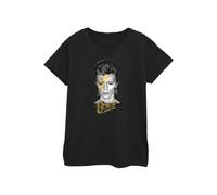 David Bowie Camiseta Aladdin Sane Perno de Algodón para Mujer (BI48076)