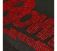 David Bowie Camiseta Diamante Flash Logo Nuevo Oficial Unisex Negro, Negro , M