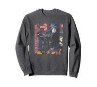 David Bowie - El Tour de la araña de Cristal Sudadera, Unisex para Adultos, Jaspeado Oscuro, S