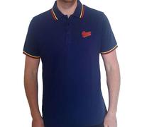 David Bowie Flash Logo Polo Shirt con licencia Camiseta hombre