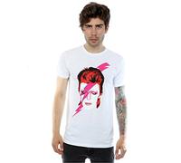 David Bowie Hombre Aladdin Sane Lightning Bolt Camiseta