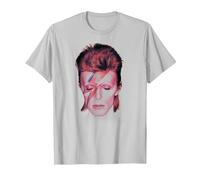 David Bowie - La Estrella más Bonita Camiseta, Hombre, Plata, 3XL