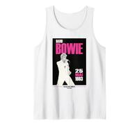 David Bowie Palacio De Deportes Francia 1983 Camiseta sin Mangas