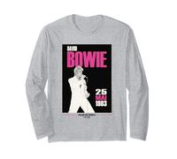 David Bowie Palacio De Deportes Francia 1983 Manga Larga