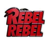 David Bowie Rebel Rebel Pin Badge Talla Única
