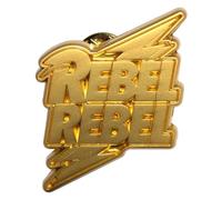 David Bowie Rebel Rebel - Pin dorado, talla única