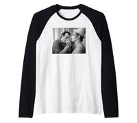 David Bowie Scary Monsters Maquillan Duffy Archive Fotografía Camiseta Manga Raglan