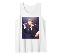 David Bowie Sound & Vision Tour Cantando 1990 En Vivo Camiseta sin Mangas