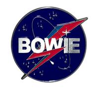 David Bowie Space Pin Badge Talla Única