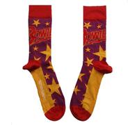 David Bowie Stars Infill - Calcetines tobilleros para mujer, talla única