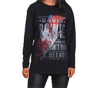 David Bowie - T-Shirt Maniche Lunghe # Xxl Unisex Black # Hammersmith Odeon