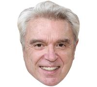 David Byrne (Smile) Big Head. Máscara más grande que la vida.