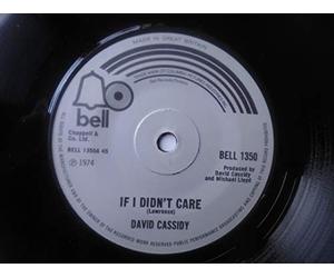 David Cassidy - DAVID CASSIDY If I Didn't Care UK 7" 45