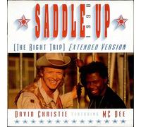 David Christie - Saddle up '90 (feat. M.C.De) / Vinyl Maxi Single [Vinyl 12'']