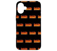 David City, estilo retro de los años 80 de Nebraska Carcasa para iPhone 16 Plus