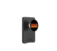 David City, estilo retro de los años 80 de Nebraska PopSockets PopWallet para MagSafe