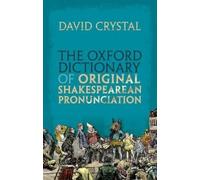 David Crystal The Oxford Dictionary of Original Sh (Tapa dura) (Importación USA)
