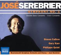 David Daly Jose Serebrier: Symphony No. 1 (CD) Album (Importación USA)