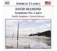 David Diamond Symphonies Nos. 2 and 4 (Schwarz, Seattle S (CD) (Importación USA)
